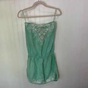 Turquoise Bathing Suit Cover Up